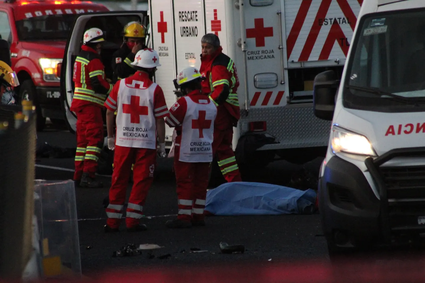 Mueren tres personas tras accidente en Libramiento Tlaxcala 
