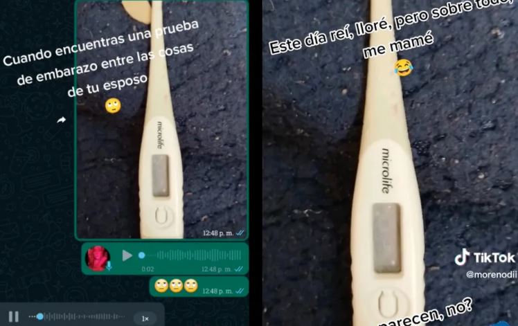 Mujer confunde un termómetro con prueba de embarazo y acusa a su esposo de "infiel" (Vídeo)
