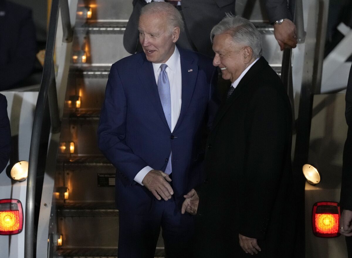 Joe Biden ya esta en México; esta será agenda del presidente de EEUU