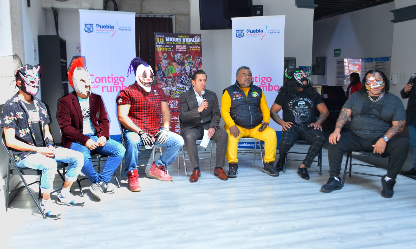 El Ayuntamiento de Puebla anuncia función de Lucha Libre con el 'Mejor luchador del mundo' 