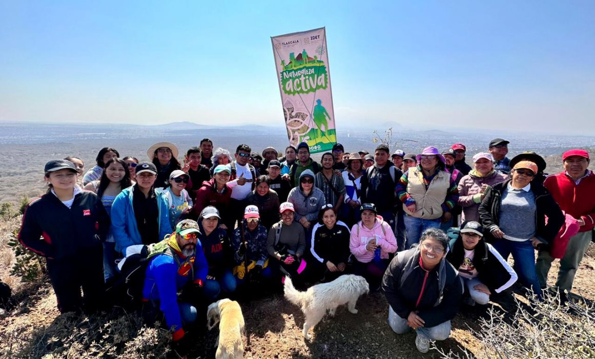 Inicia IDET actividad de senderismo con el programa naturaleza activa