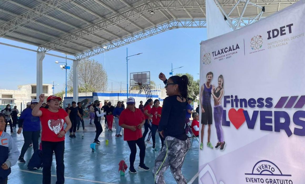 Se activa la población con Fitness Lovers en Tepetitla de Lardizábal