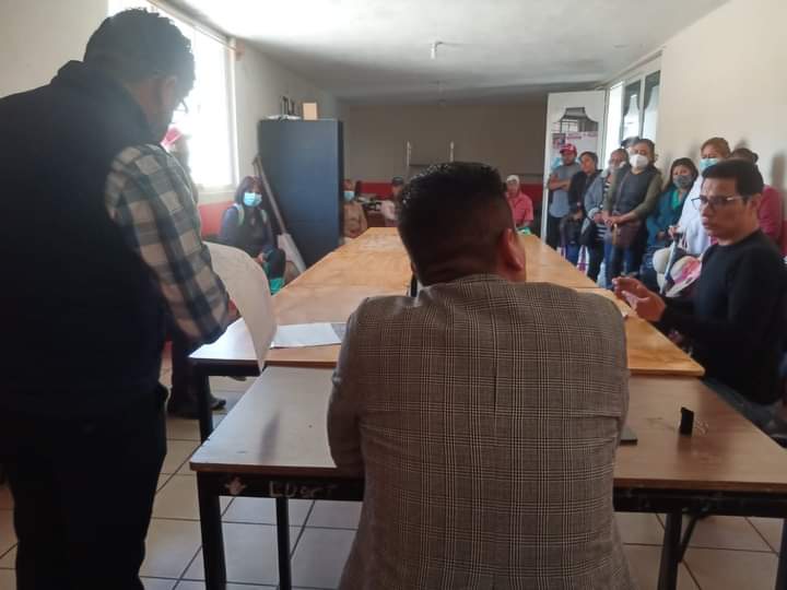 Piden Antorchistas servicios básicos en Acuitlapilco