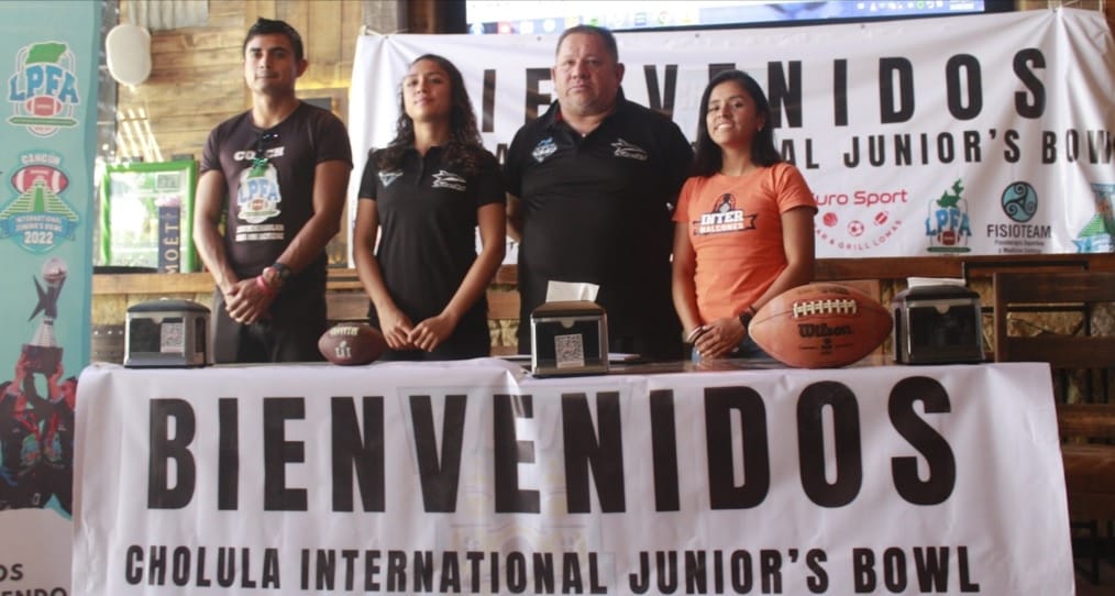 Anuncian el Torneo International Junior´s Bowl Cholula