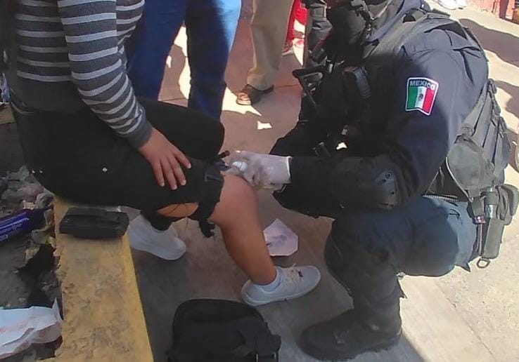 Balean a cuentahabiente que se resistió a asalto, en Chiautempan; los ladrones huyeron 