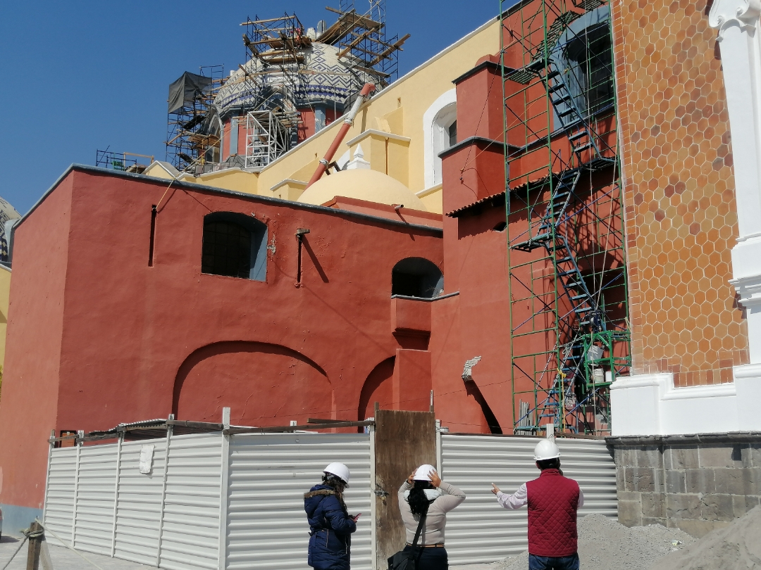 Garantiza INAH avance en restauración de templos