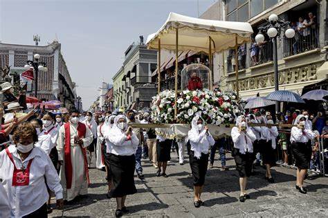 Esperan en Puebla 120 mil visitantes durante procesión de Viernes Santo