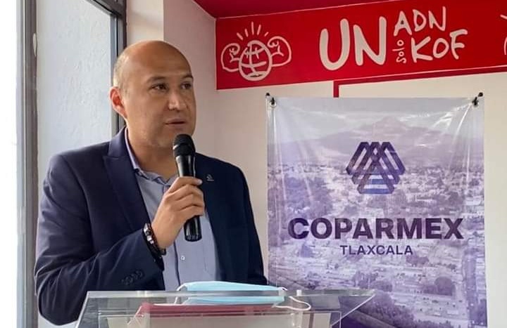 Deja Noé Altamirano dirección de Coparmex Tlaxcala