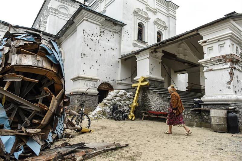 A un año de la guerra: tropas rusas intensifican ataques en el este de Ucrania