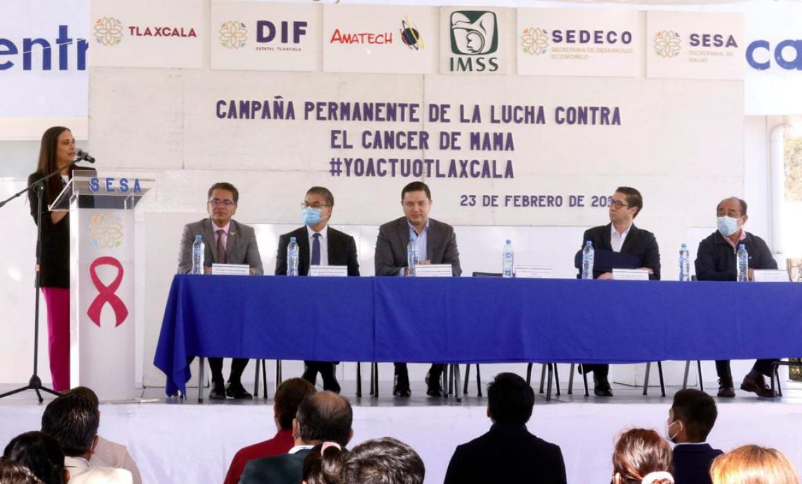 Efectúan Sedif y Salud jornada de mastografías gratuitas en Amatech
