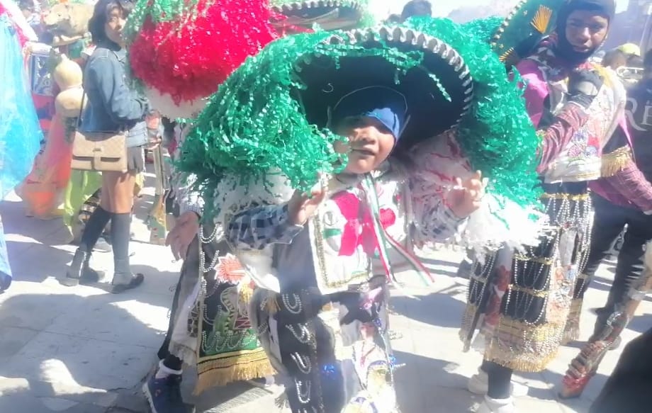 Alegría y tradición presentes en el Carnaval 2023 de San edro Cholula