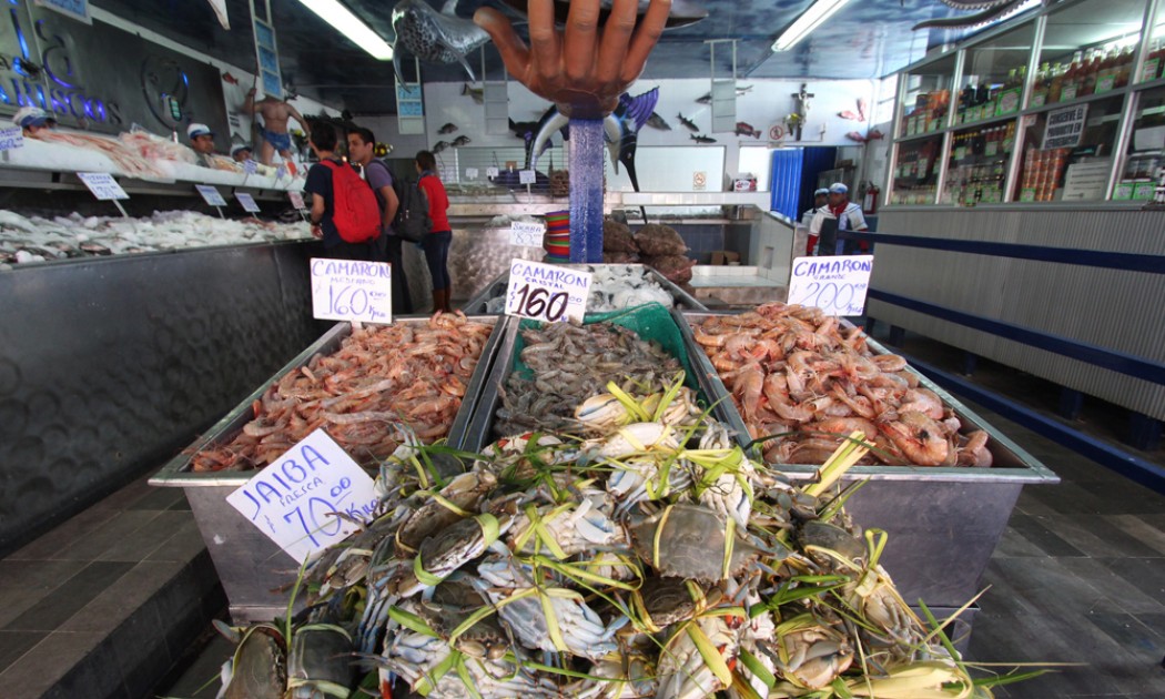 Venta de pescados y mariscos en Puebla sigue sin superar los efectos de la pandemia