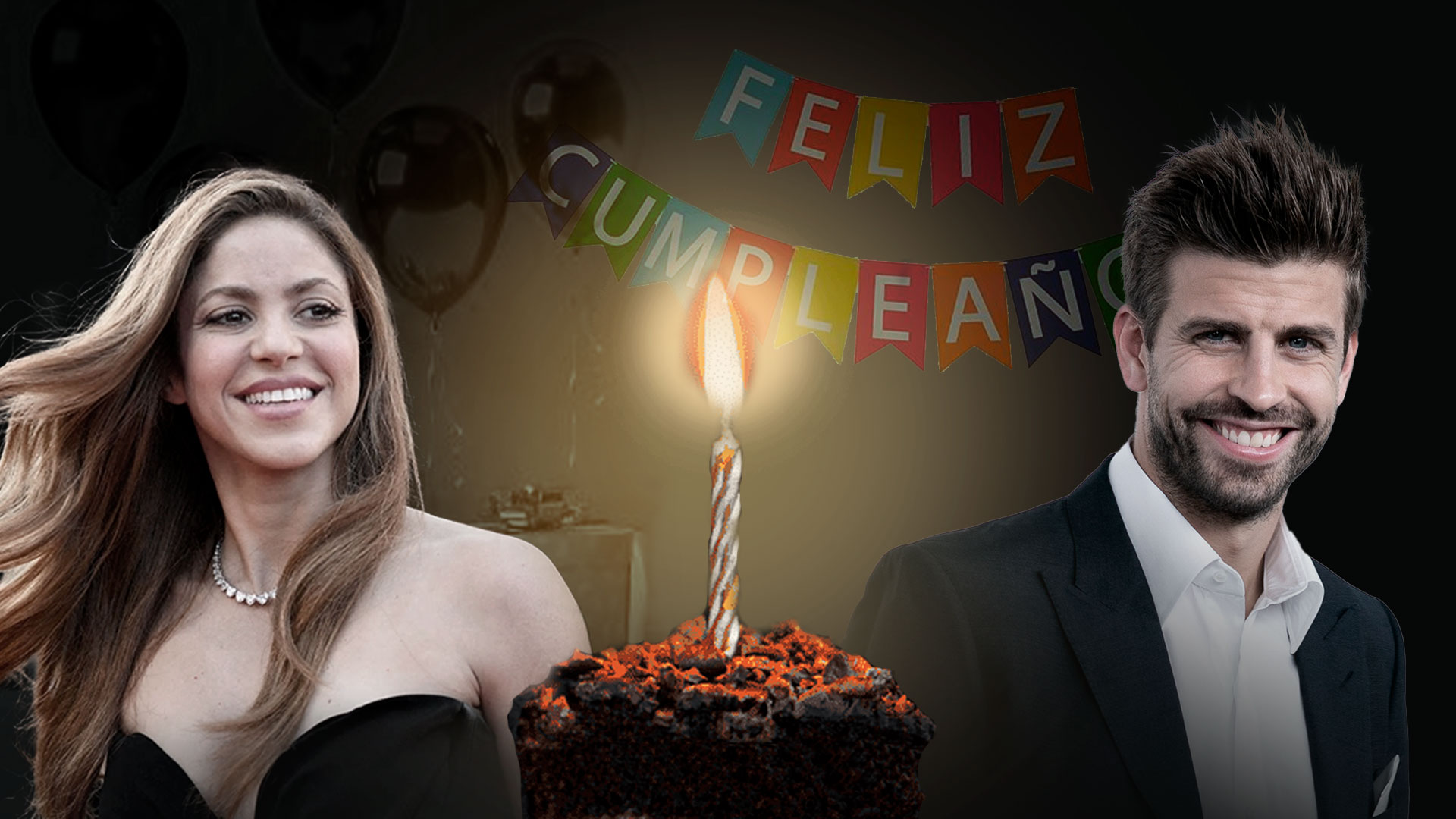 ¿Shakira o Piqué? Hoy una cumple 46 y el otro 36 años