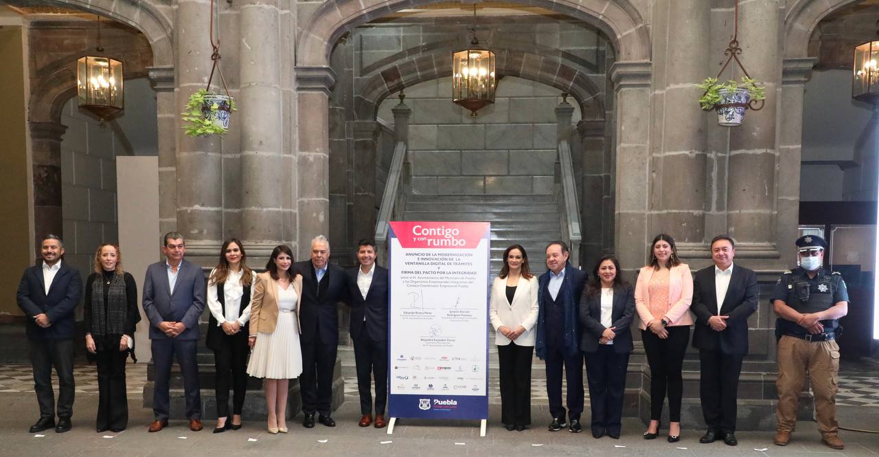Pacto por la integridad y ventanilla digital; acciones que permitirán combatir la corrupción: Eduardo Rivera