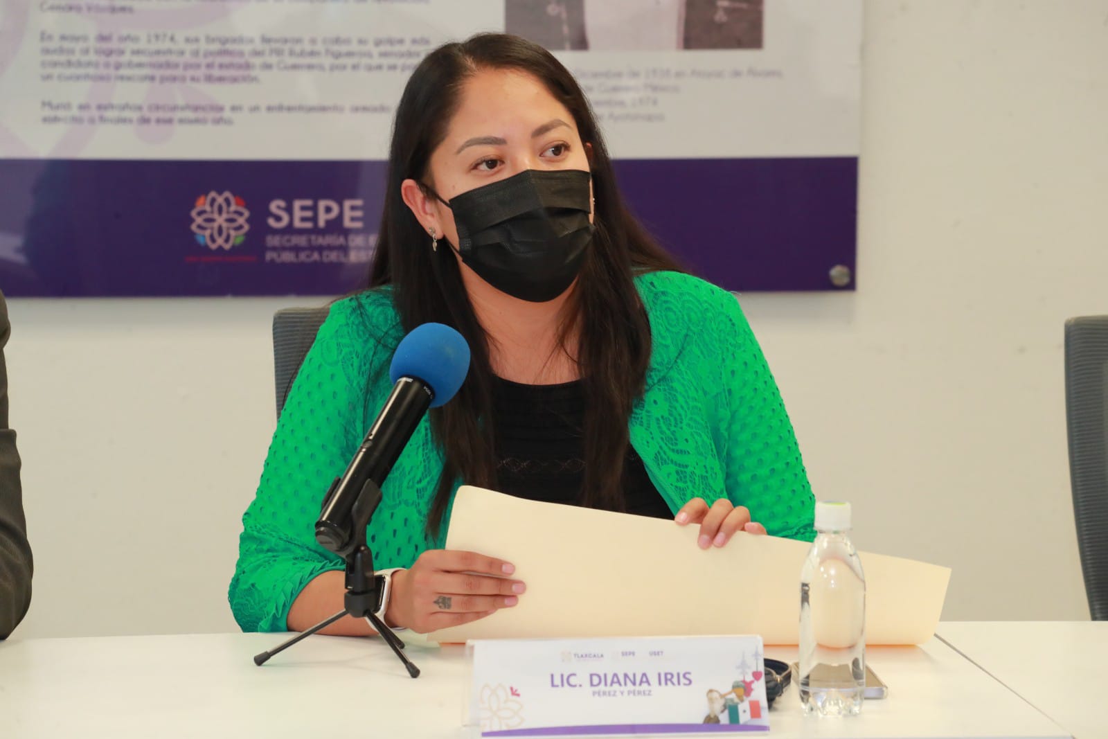 Rinde protesta Blas Mora como jefe de departamento de secundarias generales de la SEPE–USET