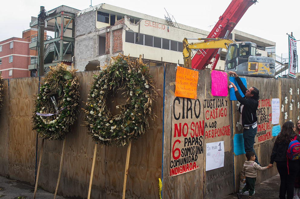 Ofrecen disculpas públicas a víctimas del Colegio Rébsamen 5 años y medio después de la tragedia