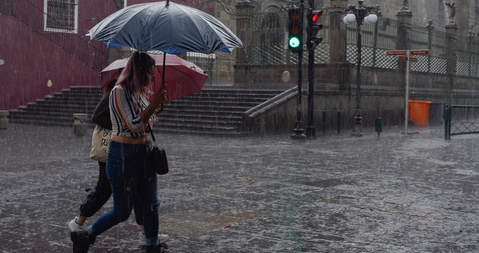 ondiciones climáticas variables y pronóstico de lluvias intensas en el estado de Puebla