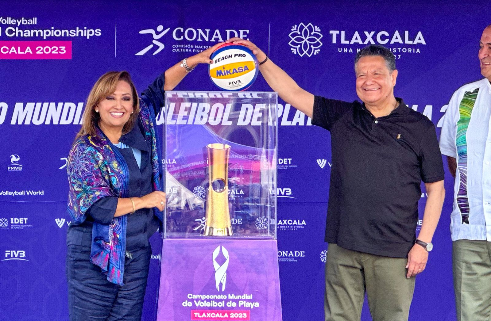 Mundial de voleibol traerá beneficio para Tlaxcala e Hidalgo