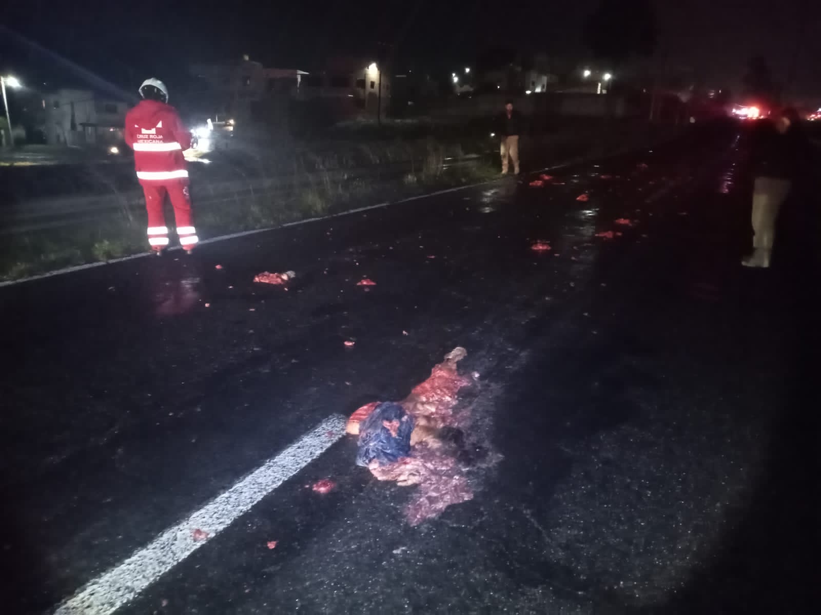 Muere en su intento de cruzar la Apizaco-Tlaxcala a la altura de Yauhquemehcan