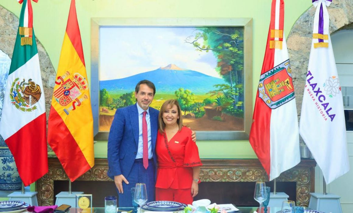 Trabajarán Tlaxcala y España en proyectos de cooperación bilateral