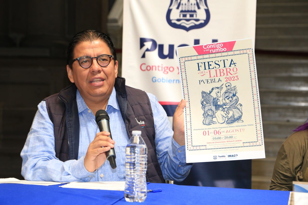 Vuelve la "Fiesta del Libro" en Puebla para promover la lectura y la interacción entre el libro antiguo y la era digital