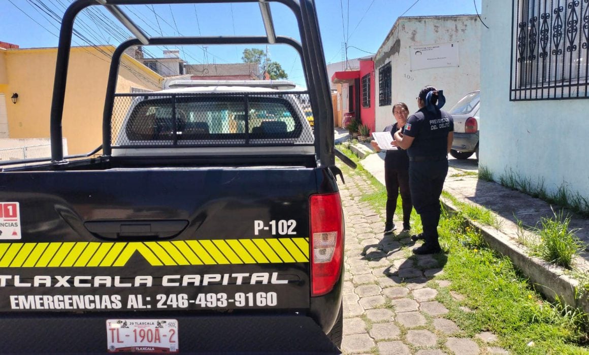 Policía de Tlaxcala capital integra comités vecinales de seguridad
