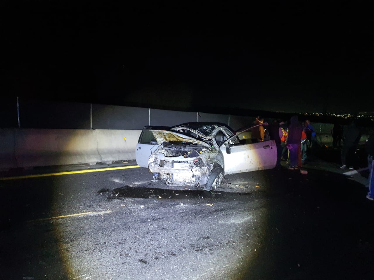 Muere mujer en volcadura sobre la México-Veracruz a la altura de Xaltocan
