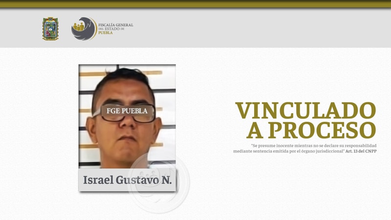 Israel Gustavo N. por atacar a la víctima con un machete en Izúcar de Matamoros