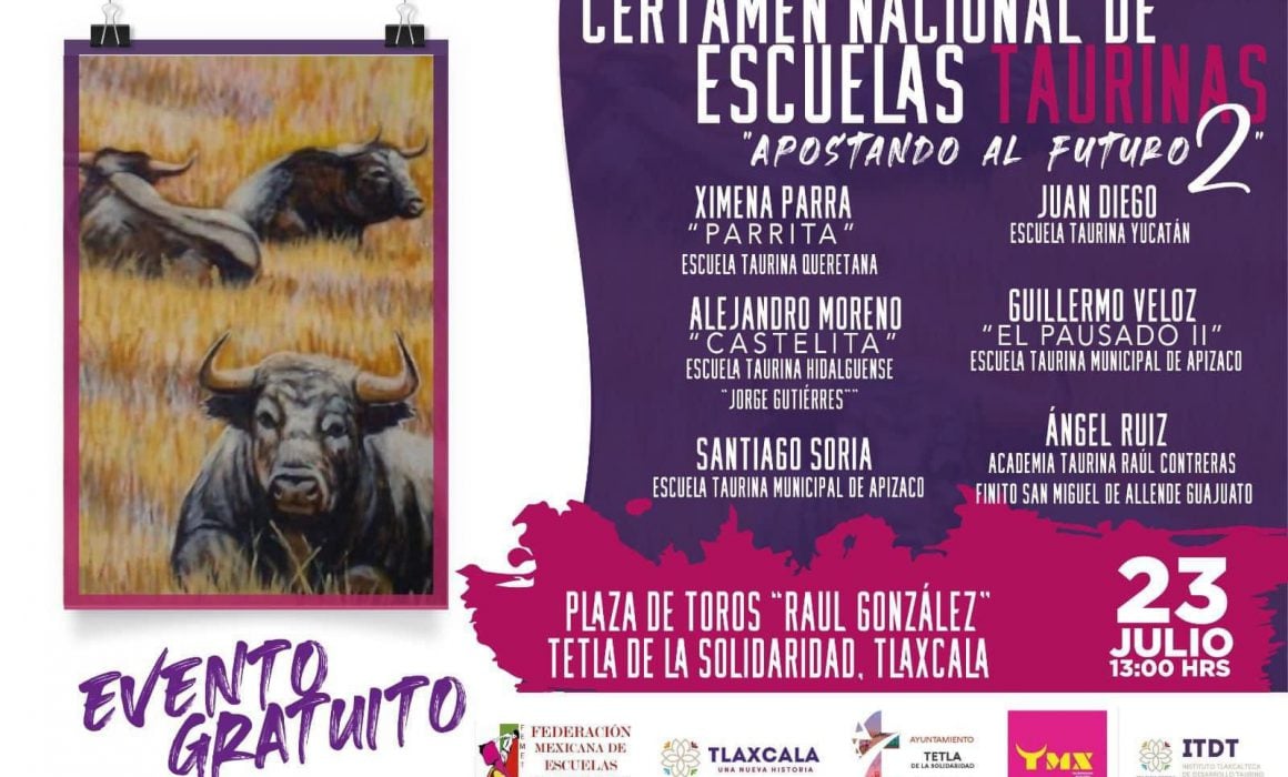 Tlaxcala será sede del certamen nacional de escuelas taurinas