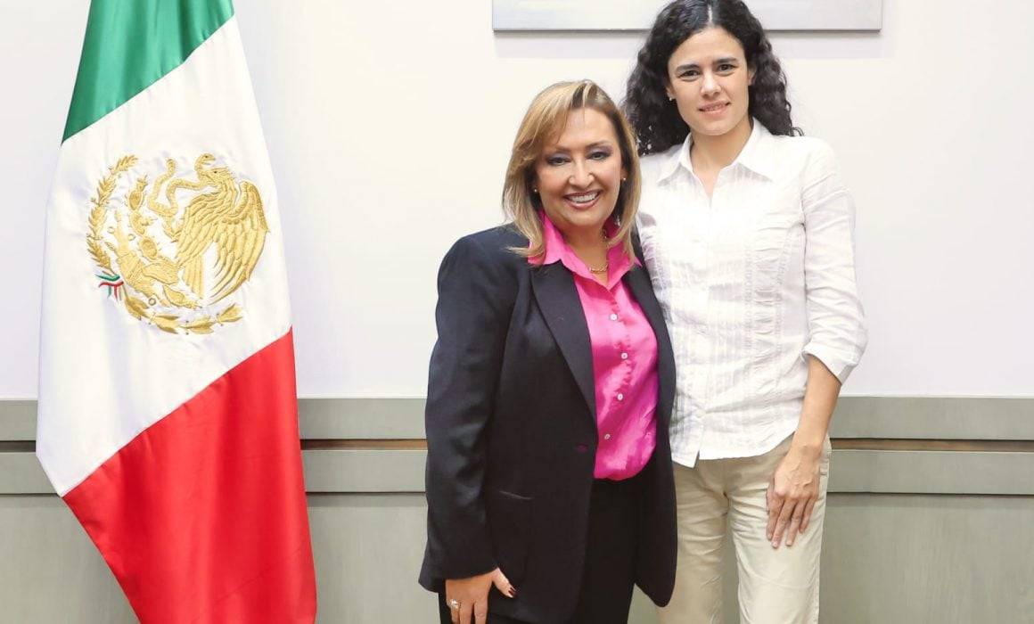 Sostuvo reuniones Lorena Cuéllar con titulares de Segob y SAT