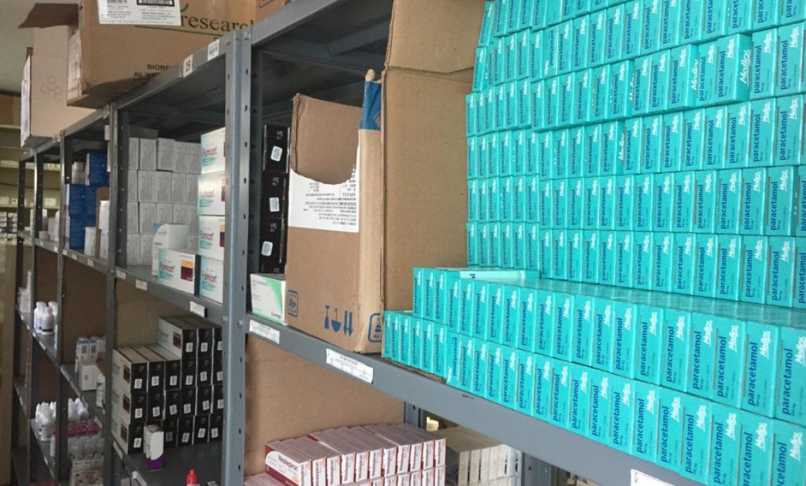 Reportan 80 y 90 por ciento en abasto de medicamentos en Cuaxomulco y Tlaxco