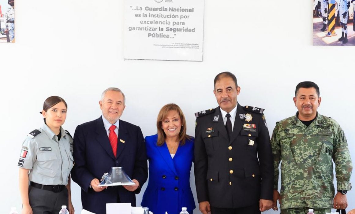 Reconoce gobierno estatal participación de la GN a 4 años de su creación