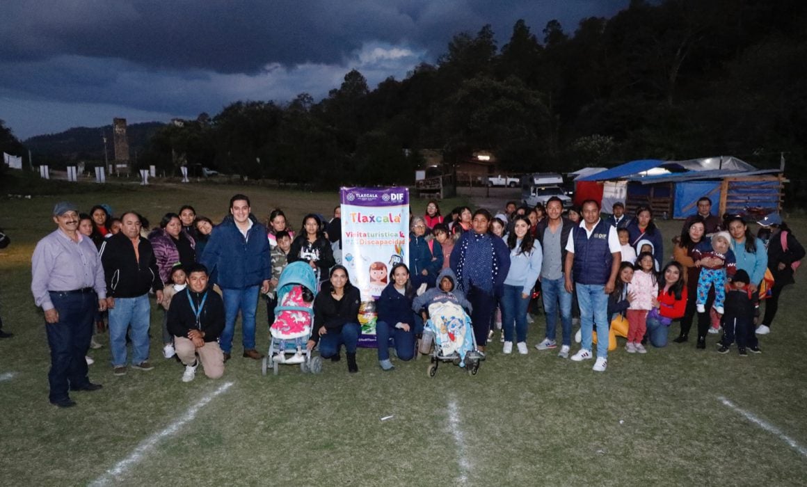 Impulsa Sedif turismo inclusivo; Visitan niños con discapacidad Nanacamilpa