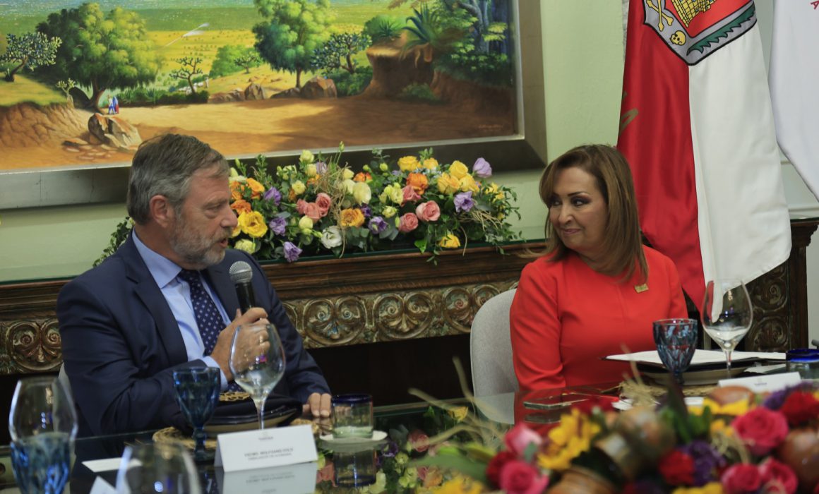 Fortalece Gobierno de Tlaxcala y embajada de Alemania lazos de cooperación internacional
