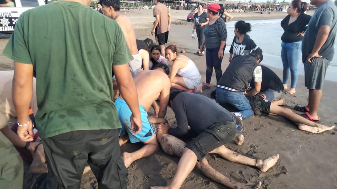 Tlaxcalteca fallece en playas de Chachalacas, Veracruz