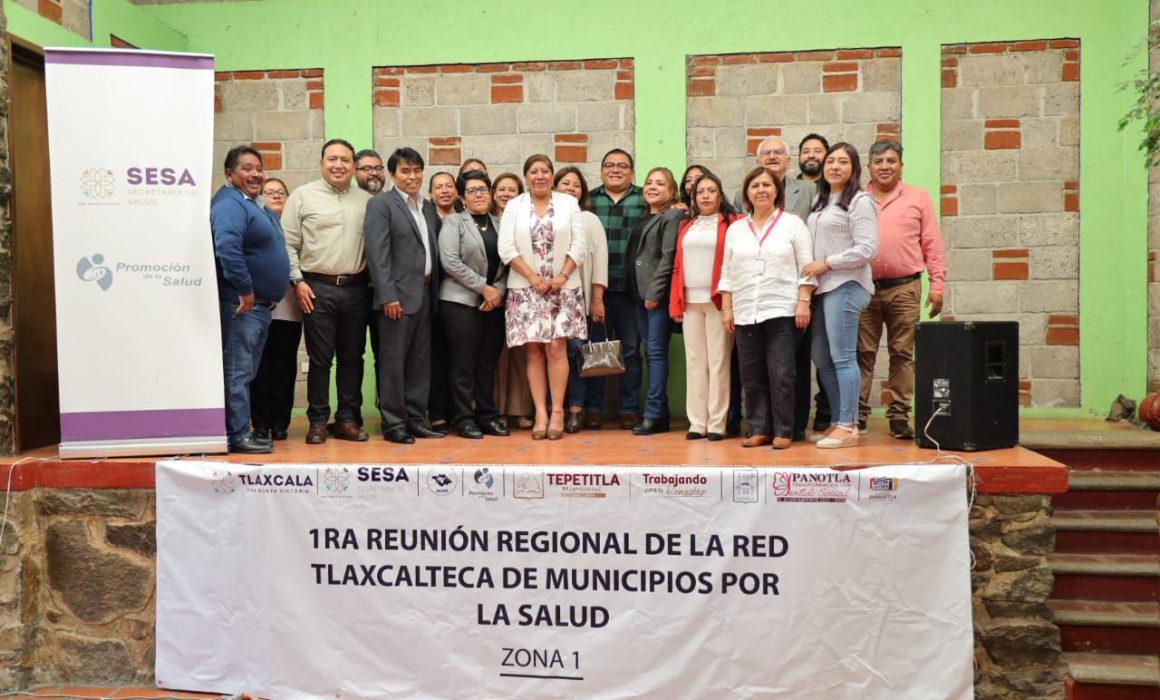 Participa Chiautempan en la Primera reunión regional de municipios por la salud