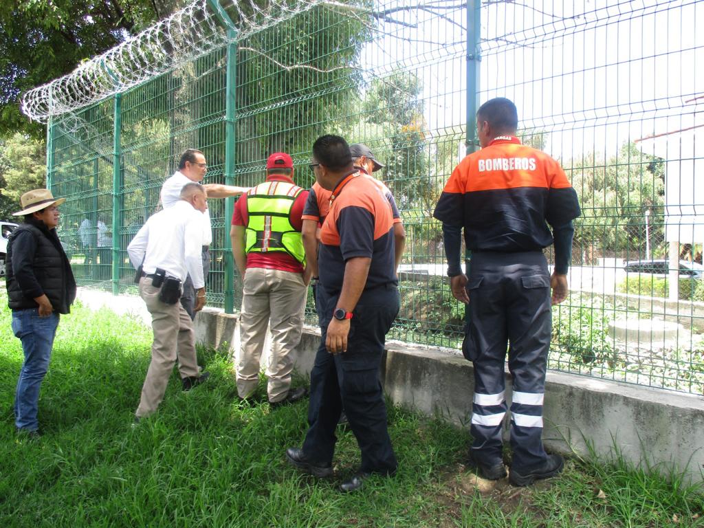 Ante temporada de lluvia, Protección Civil de San Andrés Cholula supervisa ríos y barrancas