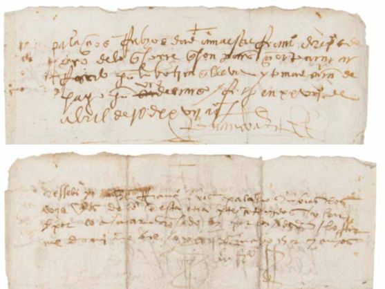 El FBI devuelve a México la carta robada de Hernán Cortés