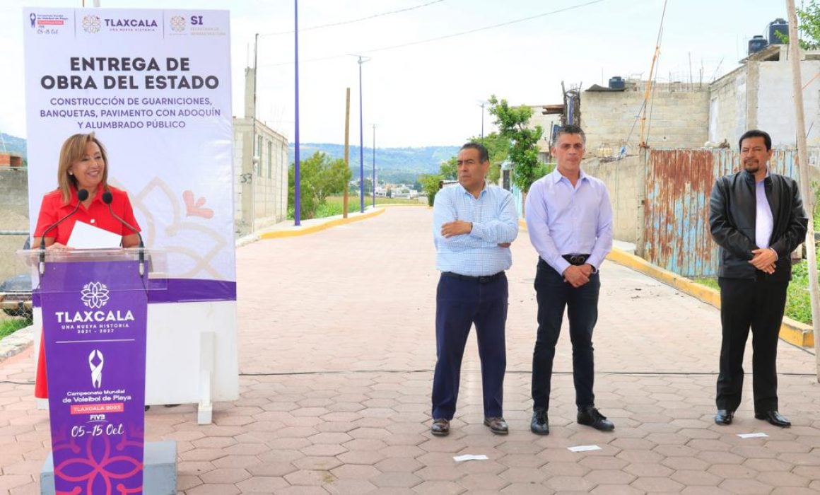 Entrega Lorena Cuéllar obras de mantenimiento de vialidades y carreteras del estado
