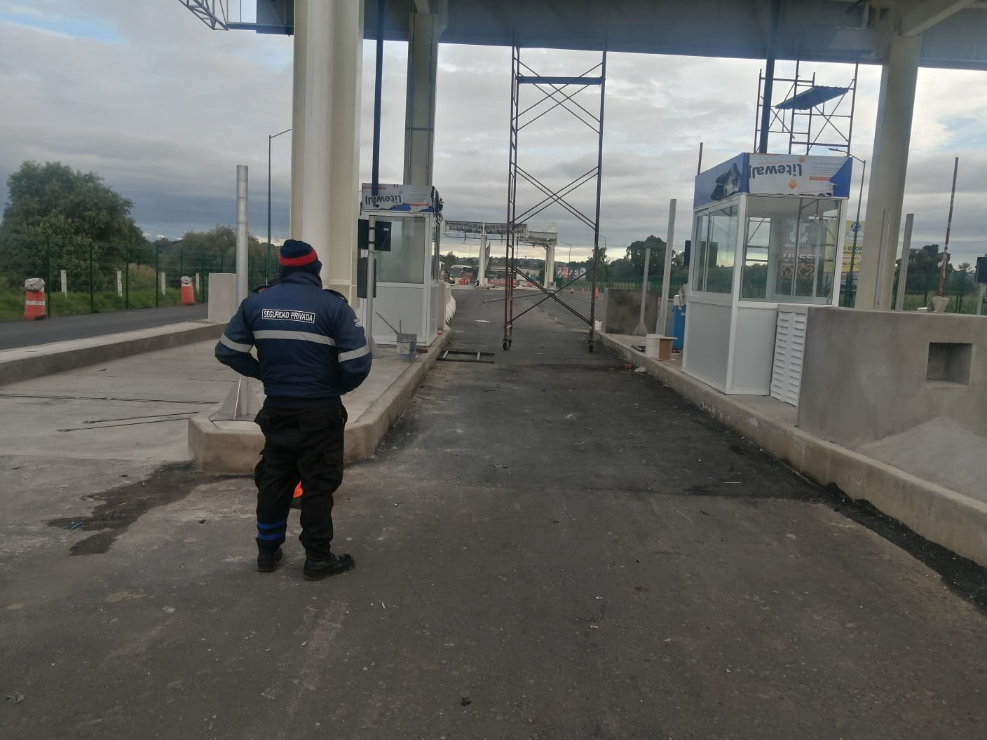 Roban cámaras de videovigilancia en nuevas casetas de la autopista Tlaxcala-Puebla