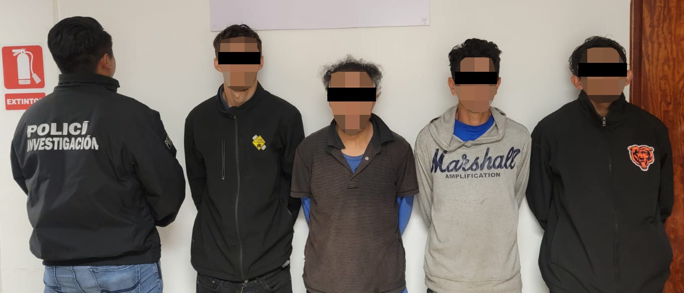 Detienen a implicados en homicidio y calcinación de hombre, ocurrido en San Hipólito Chimalpa