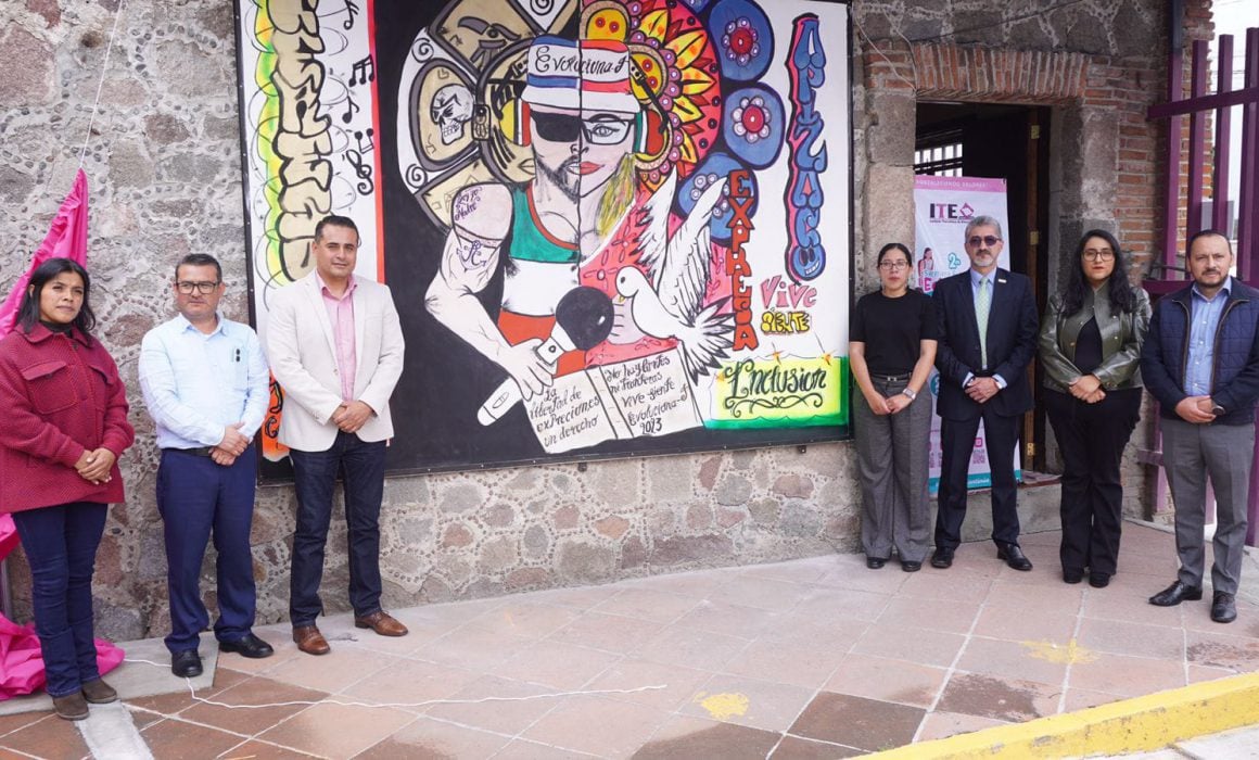 Devela ITE mural ganador de convocatoria de arte para Cereso