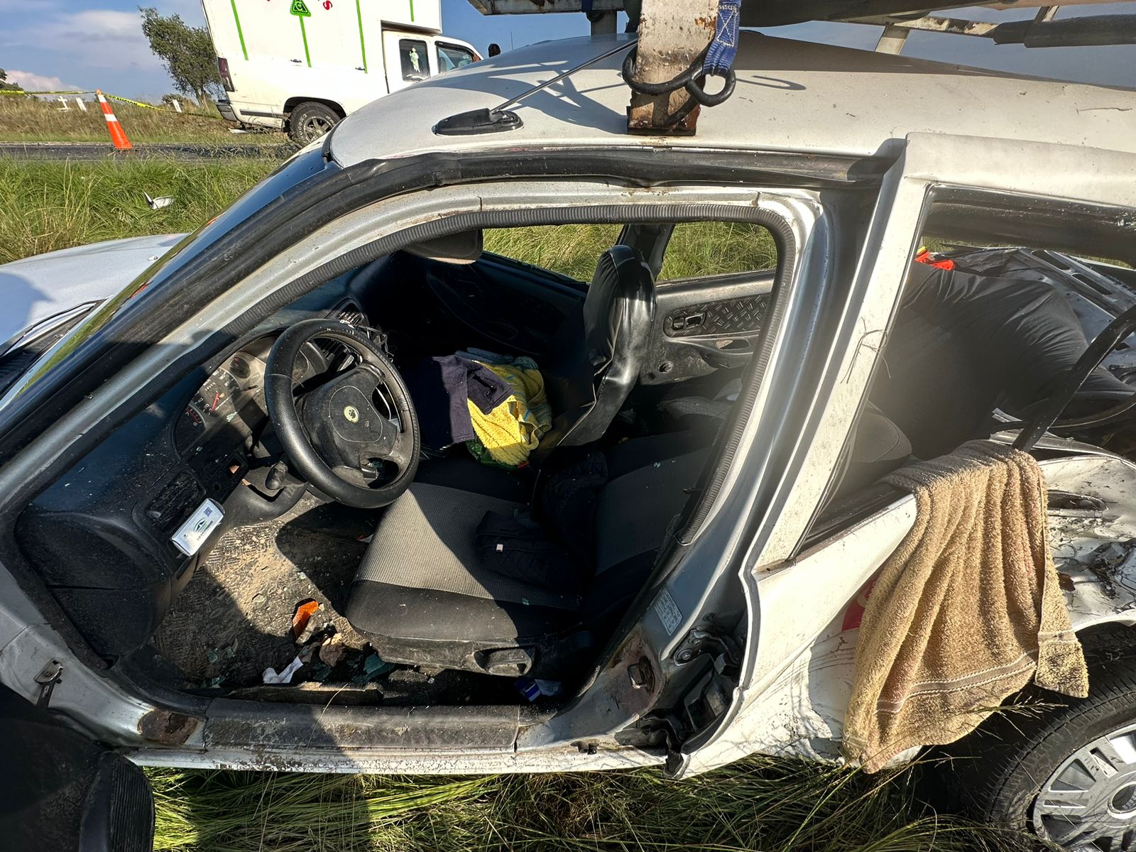 Muere  un hombre  en accidente vial, en la Amozoc-Perote, a la altura de Cuapiaxtla