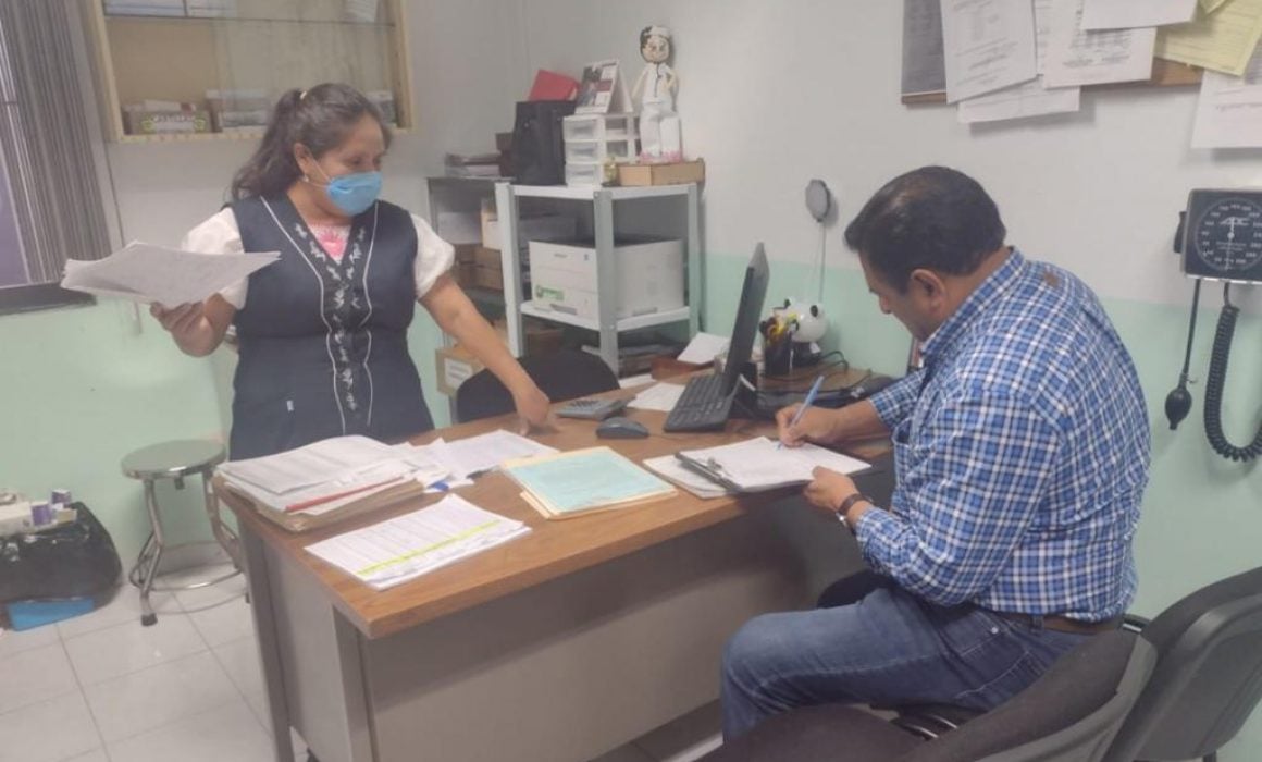 Registra abasto del 90 por ciento en vacunas el centro de salud de Xipetzinco