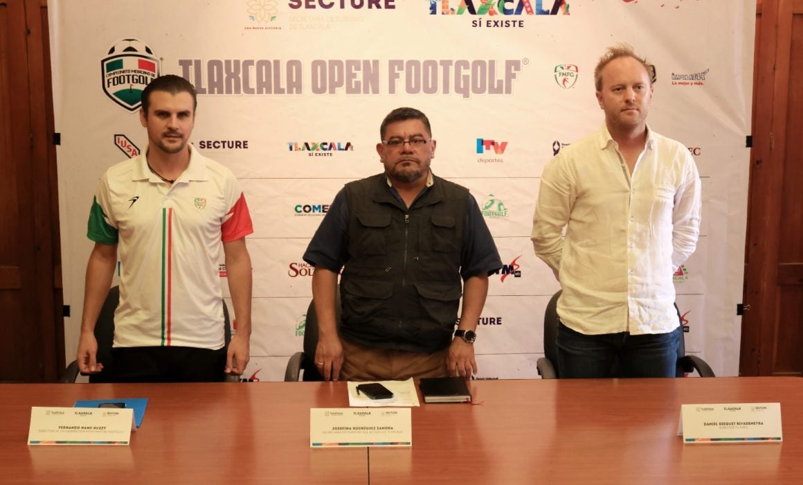 Presenta Secture campeonato Tlaxcala Open Footgolf 2023