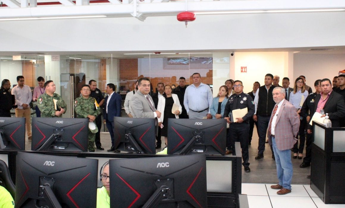 Conocen presidentes municipales de la región 2 de Tlaxcala el C5i