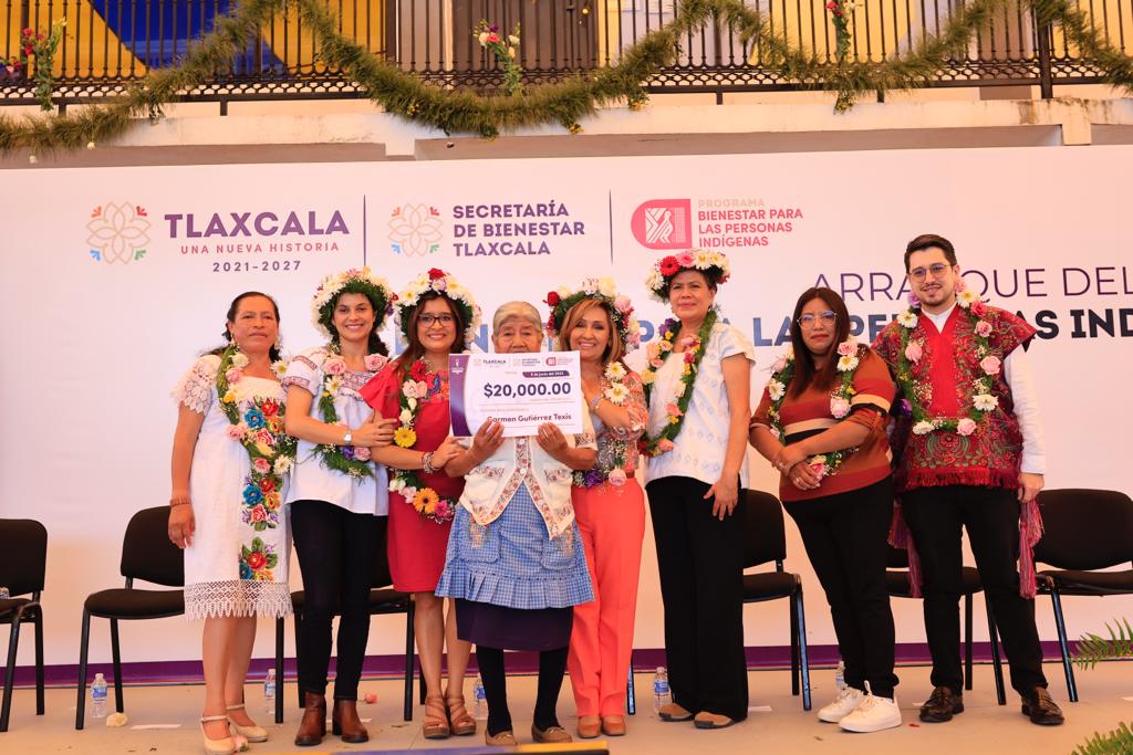 Encabeza Lorena Cuéllar inicio de Bienestar para Personas Indígenas