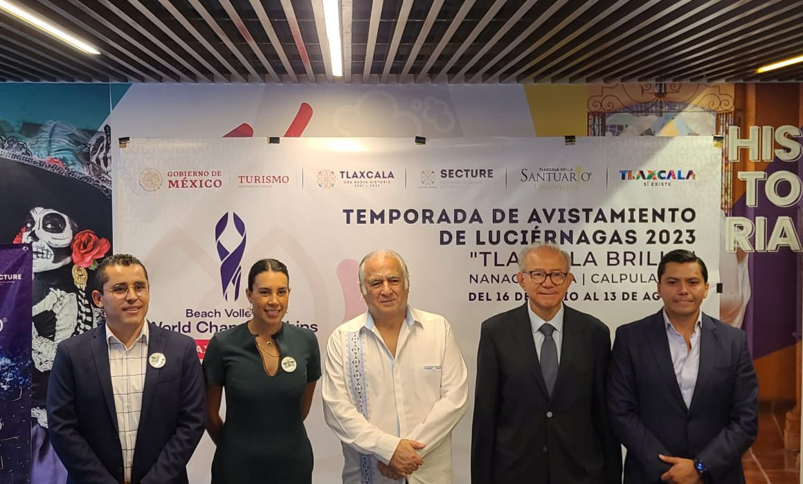 Promuebe Secture avistamiento de luciérnagas Tlaxcala Brilla en la CDMX