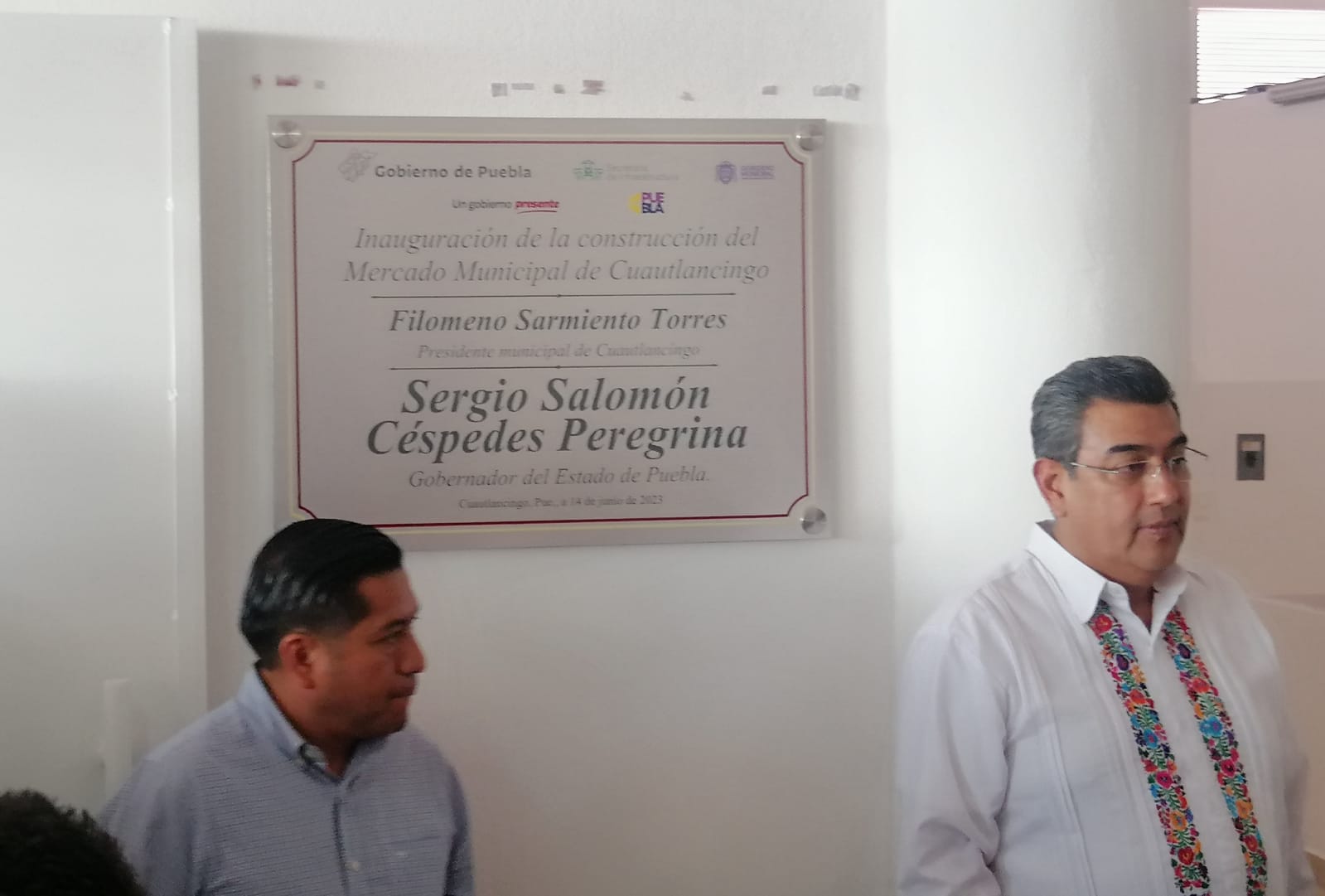 Inauguran gobierno estatal y municipal mercado de Cuautlancingo, con inversión superior a los 30 mdp