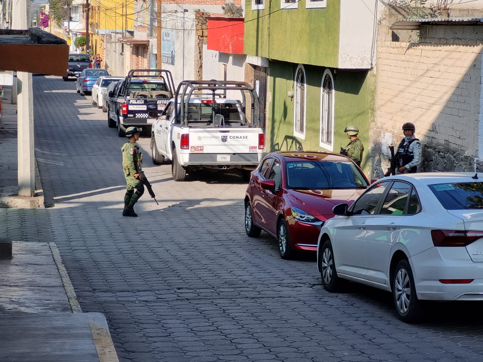 Ejecutan operativo en Panotla por desaparición de hombre ocurrido en 2022